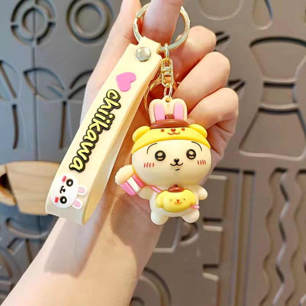 Chiikawa Nanka Chiisakute Kawaii Keychain 01